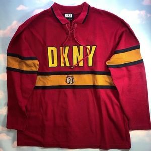 VINTAGE DKNY RUGBY SWEATER